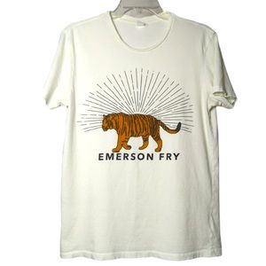 Emerson Fry distressed tiger t-shirt